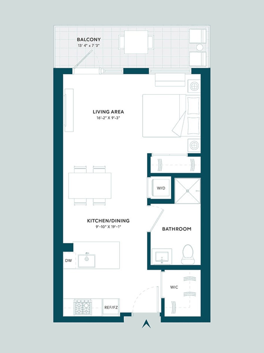 Studios floor plan